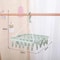 Foldable Clothes Drying Hanger With 32 Clips Space Saving Sock And Underwear Drying Rack 4