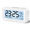 LED Digital Alarm Clock With Temperature And Humidity Display Adjustable Brightness Dual Mode 1