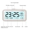 LED Digital Alarm Clock With Temperature And Humidity Display Adjustable Brightness Dual Mode 2
