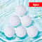 Silicone Laundry Dryer Balls Set Of 6 Anti Tangle Reusable Laundry Cleaning Balls 7