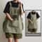 Japanese Style Waterproof Work Apron Unisex Kitchen Barber And Cafe Workwear 2