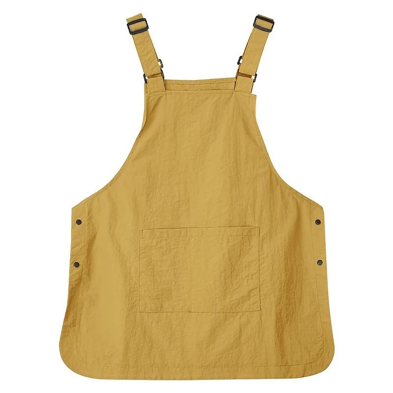 Japanese Style Waterproof Work Apron Unisex Kitchen Barber And Cafe Workwear 8