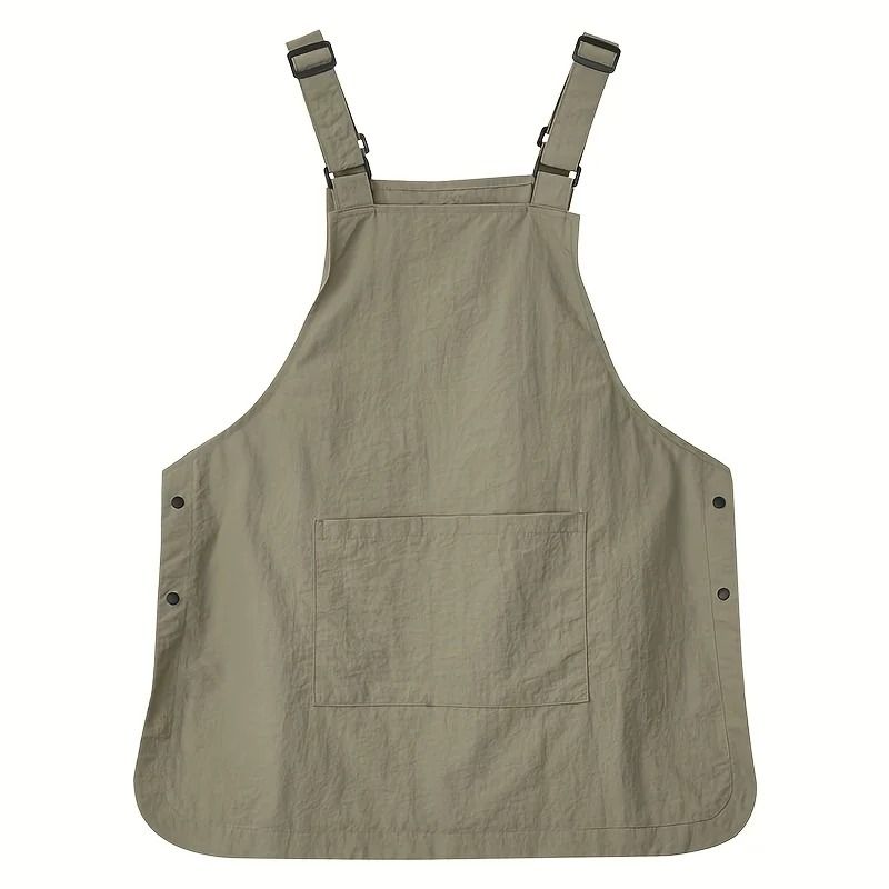 Japanese Style Waterproof Work Apron Unisex Kitchen Barber And Cafe Workwear 9