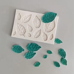 rose leaf silicone mold for resin candle soap and craft making