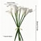 PU Calla Lily Artificial Flower Stem For Home Decor Wedding Bouquet And DIY Floral Arrangements 5