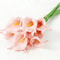 PU Calla Lily Artificial Flower Stem For Home Decor Wedding Bouquet And DIY Floral Arrangements 7