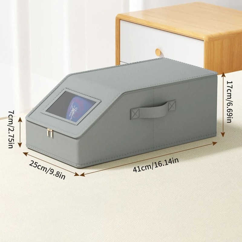 Baseball Cap Organizer Storage Box Stackable Hat Holder For Closet Shelves 3