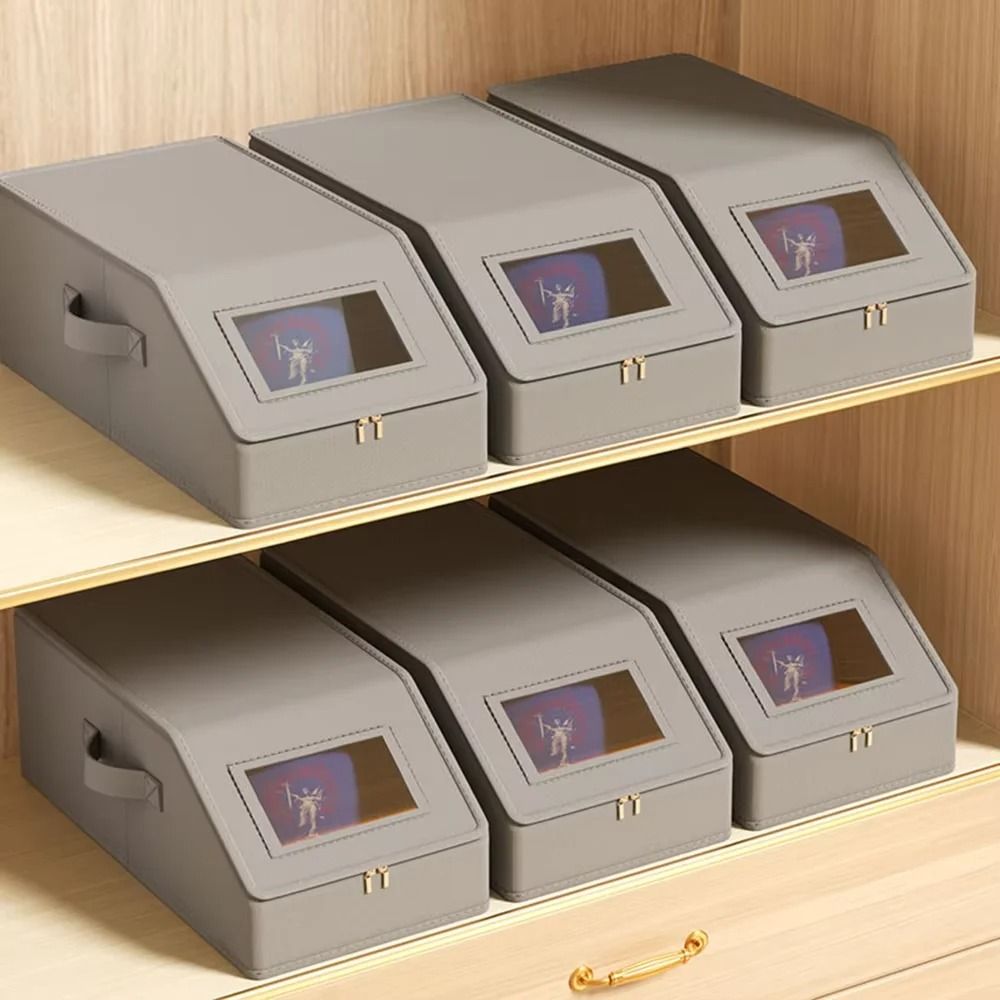 Baseball Cap Organizer Storage Box Stackable Hat Holder For Closet Shelves 7