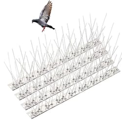 humane bird deterrent perch strips stainless steel anti perching barrier for balcony fence and eaves