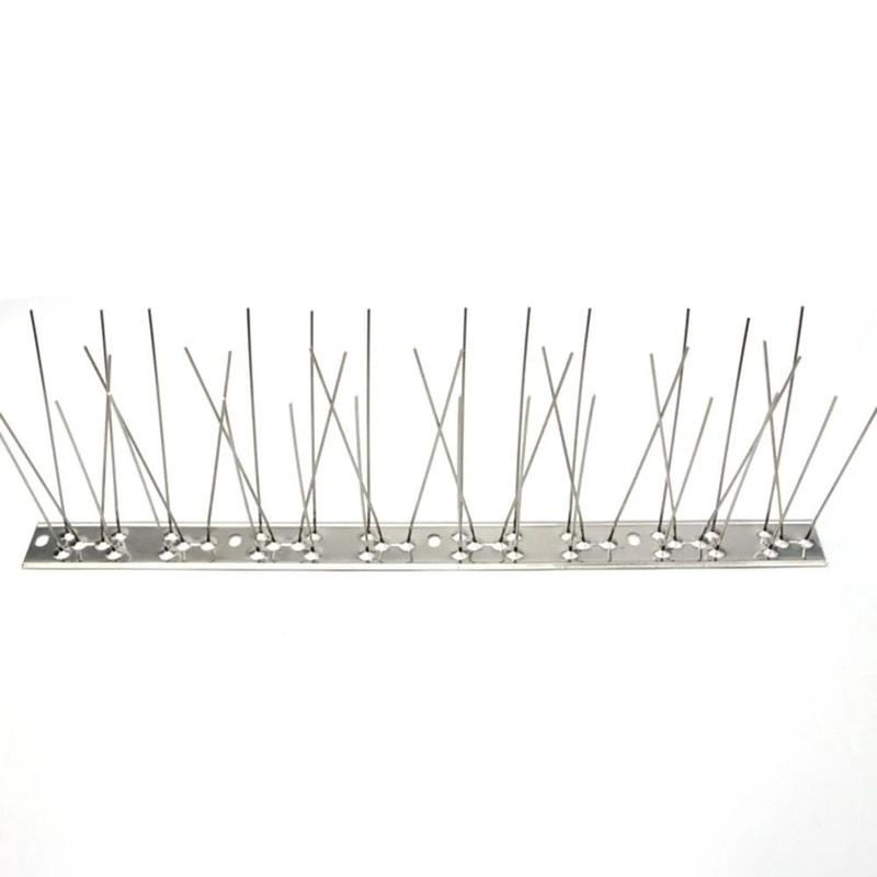 Humane Bird Deterrent Perch Strips Stainless Steel Anti Perching Barrier For Balcony Fence And Eave 6