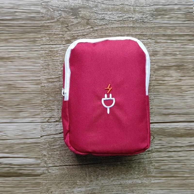 Portable Electronics Organizer Travel Cable Storage Bag For Chargers Headphones And Accessories 7