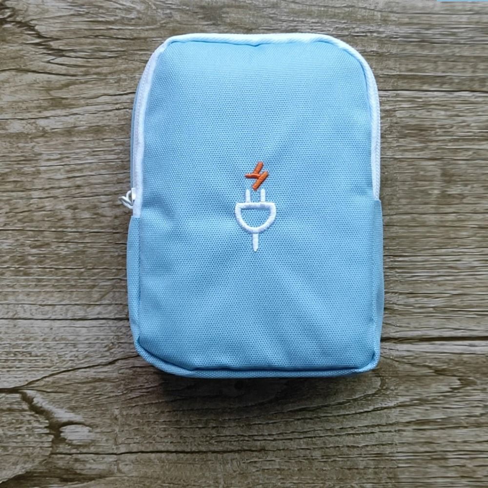 Portable Electronics Organizer Travel Cable Storage Bag For Chargers Headphones And Accessories 8