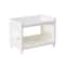 2 Tier Desktop Storage Rack White Organizer Shelf For Office Desk Cosmetics And Stationery 4