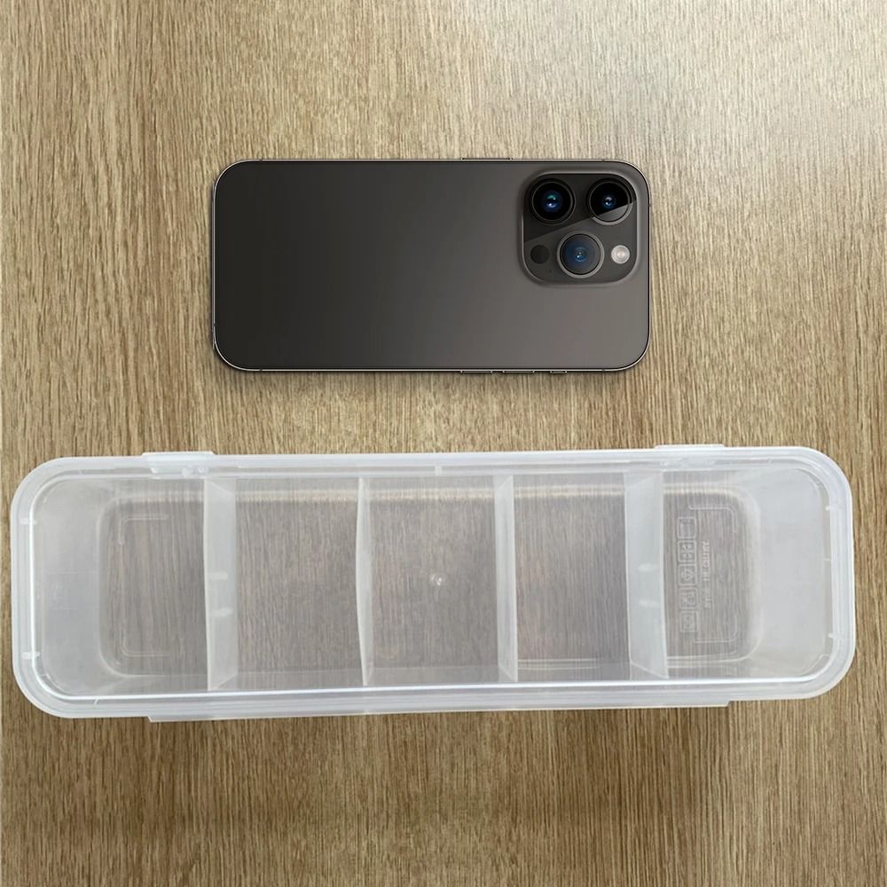 Hair Accessories Storage Box Clear Organizer Case For Jewelry Clips Headbands And Small Essentials 4