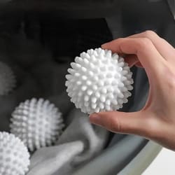reusable laundry dryer balls 4 or 6 pack anti tangle washing machine cleaning balls