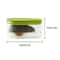 Avocado Storage Container Fresh Food Saver Box For Fridge And Meal Prep 2