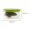 Avocado Storage Container Fresh Food Saver Box For Fridge And Meal Prep 2