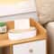 Bamboo Tissue Box Cover Wooden Tissue Organizer Case For Table And Home Decor 5