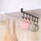 6 Hook Coffee Mug Holder Shelf Under Cabinet Cup Hanging Organizer Black Or White 2