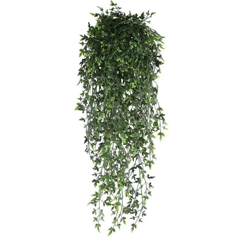 Artificial Hanging Fern Vine Wall Decor Green Plant Garland For Home Balcony And Events 8