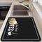 Coffee Machine Drying Mat Water Absorbent Counter Mat Modern Black Coffee Print 3