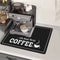 Coffee Machine Drying Mat Water Absorbent Counter Mat Modern Black Coffee Print 4