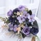 Artificial Peony And Hydrangea Bouquet Silk Flowers For Wedding Home And Party Decor 4
