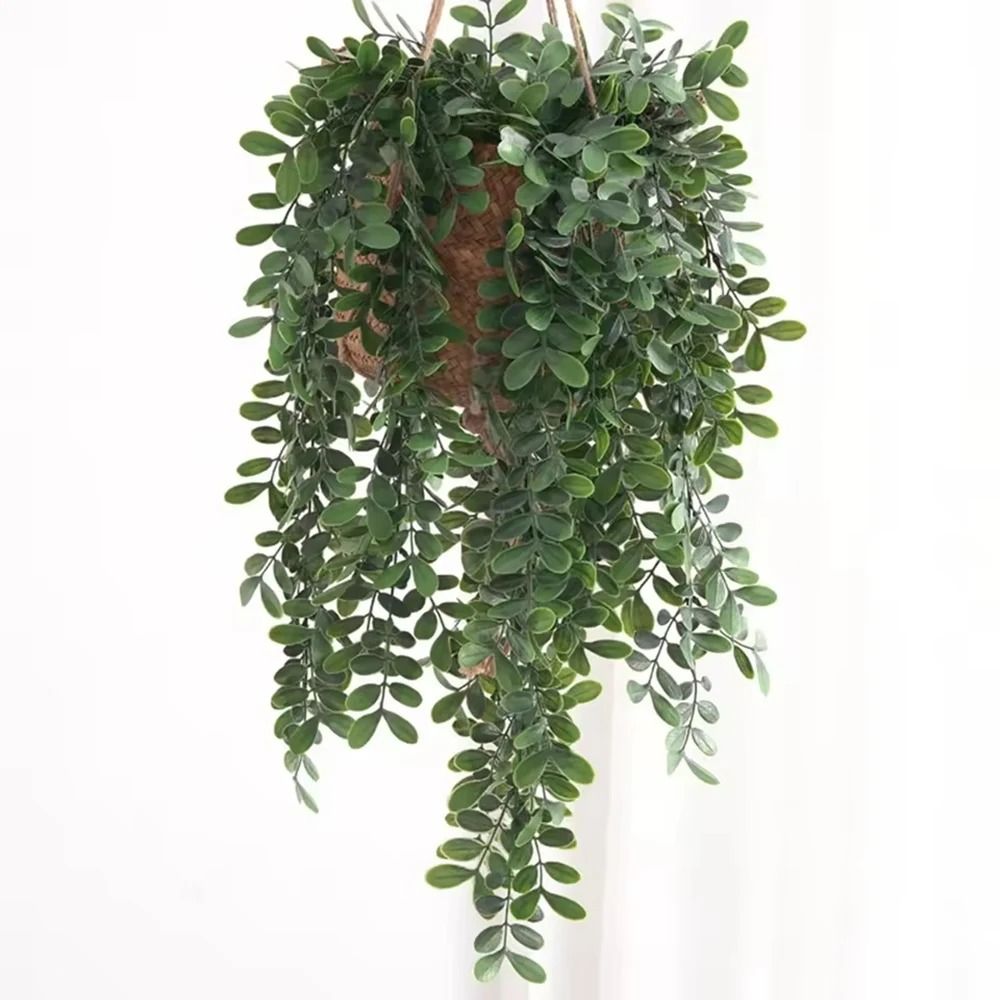 Artificial Hanging Locust Leaf Vine Wall Mounted Greenery Decor For Shading And Home Styling 3