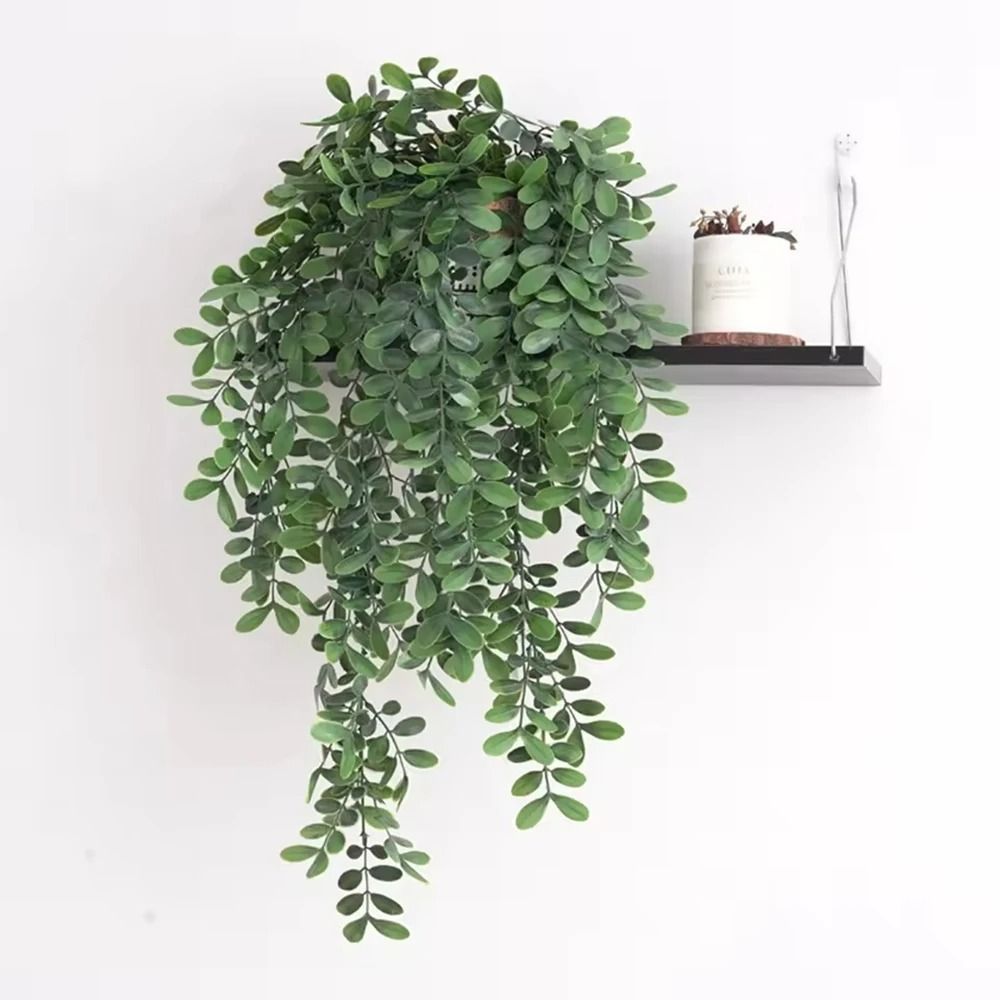 Artificial Hanging Locust Leaf Vine Wall Mounted Greenery Decor For Shading And Home Styling 5