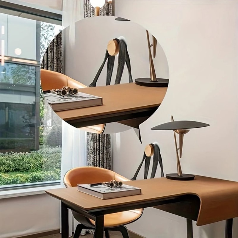 Wooden Sticky Hat Hooks Adhesive Wall Hanger Pegs For Door Closet And Bathroom 4