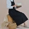 Japanese Style Long Floral Apron Waterproof Cotton Linen Baking And Teacher Smock Dress 4