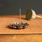 Bronze Lotus Incense Burner Plate Alloy Stick Holder For Meditation And Home Decor 0