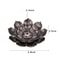 Bronze Lotus Incense Burner Plate Alloy Stick Holder For Meditation And Home Decor 5