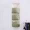 3 Pocket Hanging Wall Organizer Cotton Linen Storage Bag For Bedroom Kitchen And Living Room 6