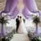 Wedding Arch Mesh Curtain Backdrop Draping Fabric For Outdoor Ceremony And Party Decor 2
