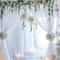 Wedding Arch Mesh Curtain Backdrop Draping Fabric For Outdoor Ceremony And Party Decor 3