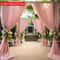 Wedding Arch Mesh Curtain Backdrop Draping Fabric For Outdoor Ceremony And Party Decor 1