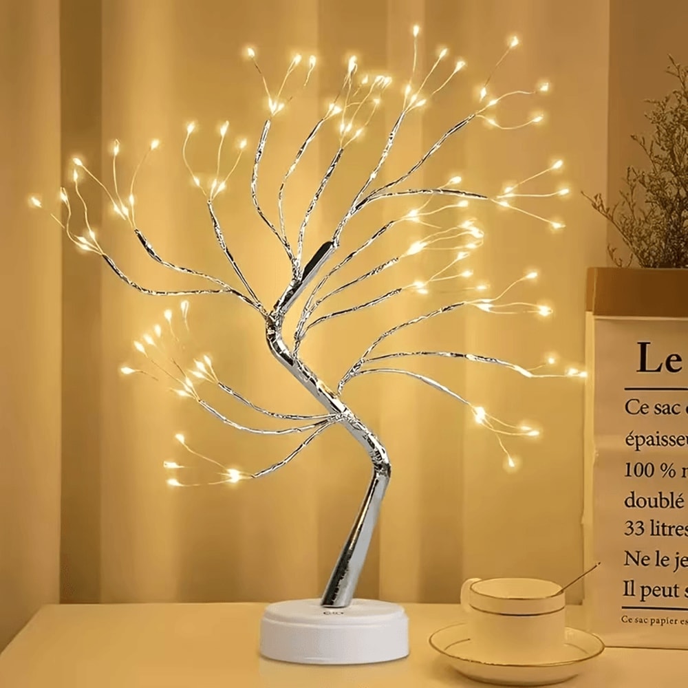 Batteryoperated fairy light spirit tree lamp for relaxation