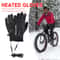 snowcovered gloves with visible touchscreen tip
