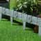 10 Pack Garden Fence Border Imitation Stone Edging Stakes Decorative Lawn And Yard Plant Support 0