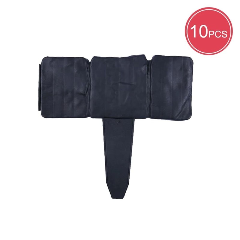 10 Pack Garden Fence Border Imitation Stone Edging Stakes Decorative Lawn And Yard Plant Support 7