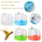 Hanging Bird Bath Bowl Plastic Bird Water Bathtub For Parrots Parakeets And Small Birds 0