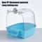 Hanging Bird Bath Bowl Plastic Bird Water Bathtub For Parrots Parakeets And Small Birds 1