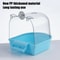 Hanging Bird Bath Bowl Plastic Bird Water Bathtub For Parrots Parakeets And Small Birds 1
