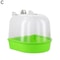 Hanging Bird Bath Bowl Plastic Bird Water Bathtub For Parrots Parakeets And Small Birds 8