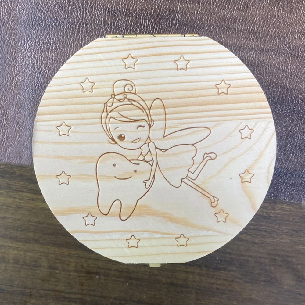 Childrens Milk Tooth Keepsake Box Baby First Teeth Storage Case Memory Collection Box 7