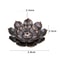 Vintage Lotus Incense Burner Plate Alloy Stick Holder Zen Censer For Home And Meditation 10