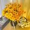 21 Head Artificial Daisy And Sunflower Bouquet Silk Chamomile Flowers For Wedding And Home DIY Deco 3