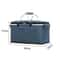 Folding Insulated Shopping Basket Portable Meal Basket Cooler Bag For Grocery And Lunch Delivery 5