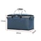 Folding Insulated Shopping Basket Portable Meal Basket Cooler Bag For Grocery And Lunch Delivery 5